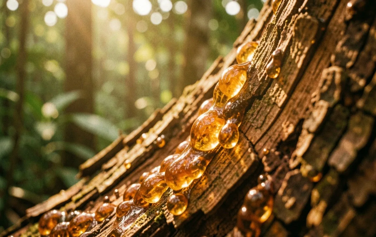 Organic resin textures